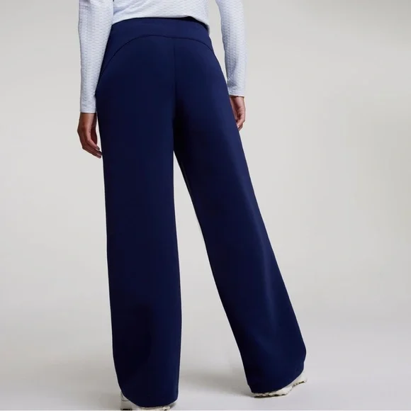 Calia soft scuba wide leg pant opulent blue size small NWT - Picture 4 of 7